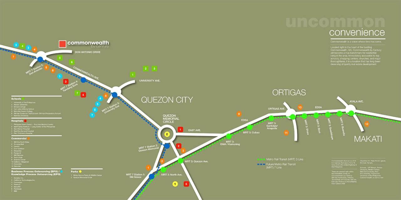 The Residences At Commonwealth By Century Properties Quezon City Dış mekan fotoğraf